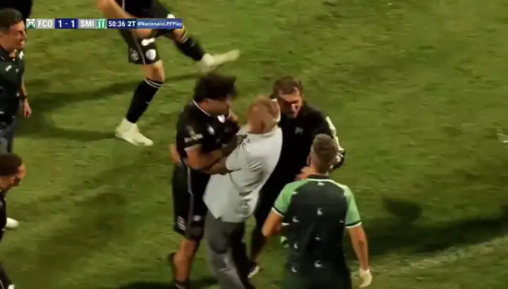 VIDEO | “¡Poneme hijo de p…!”: El POLÉMICO reclamo de Franco García a Rondina tras su golazo en Ferro