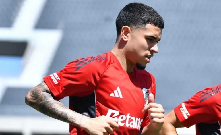  Kendry Páez volvió a entrenarse en River y APUNTA A DEBUTAR ante Tigre