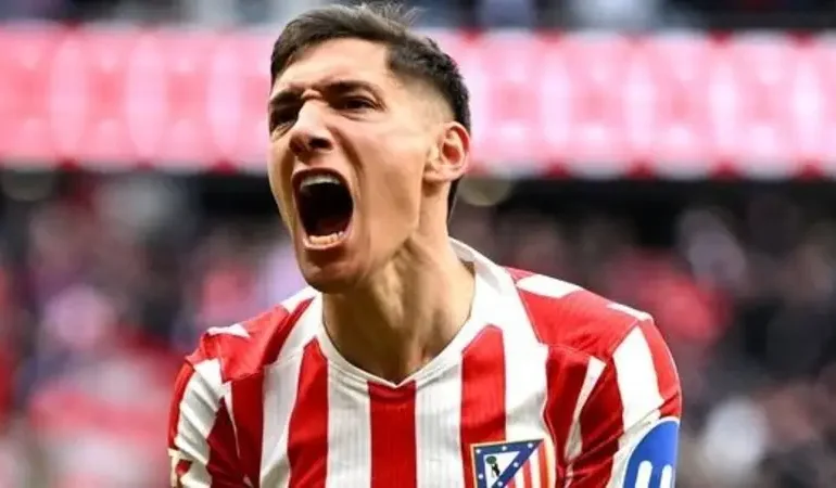 Video: el tremendo golazo de Nahuel Molina y la reacción del Cholo Simeone