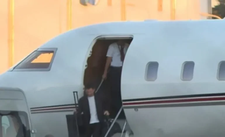 Messi llegó al país y se sumó a la Selección Argentina para los amistosos ante Mauritania y Zambia