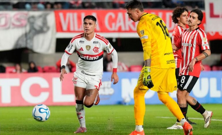 Estudiantes y Flamengo quedaron a mano en La Plata por la Libertadores