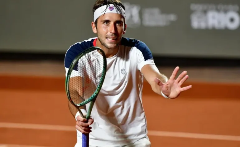 Las oportunidades perdonadas condenaron a Etcheverry ante un Fils que sigue en ascenso