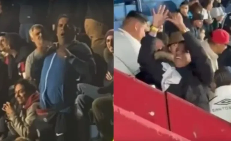 El REPUDIABLE cruce entre hinchas de San Lorenzo y Santos