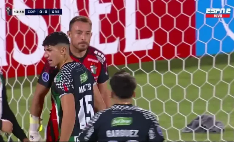 Insólito: Gremio erró ¡tres penales seguidos! ante Palestino