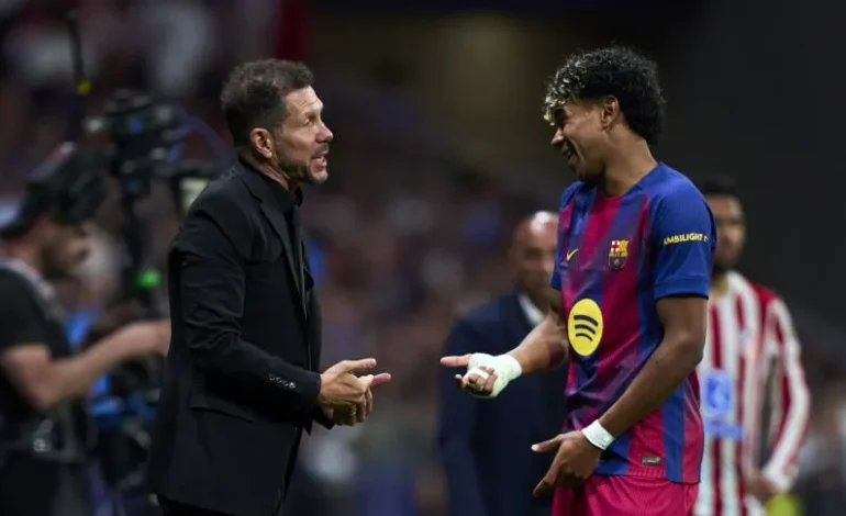 Lamine Yamal fue PICANTE y DESAFIÓ a Simeone antes de la revancha entre Atlético de Madrid y Barcelona