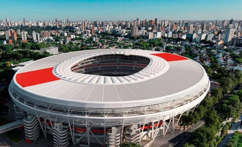 River ya puso en marcha la obra del techado y ampliación del Monumental