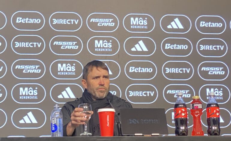 Coudet muy autocrítico en conferencia de prensa: «Fue el peor partido desde que estoy acá»