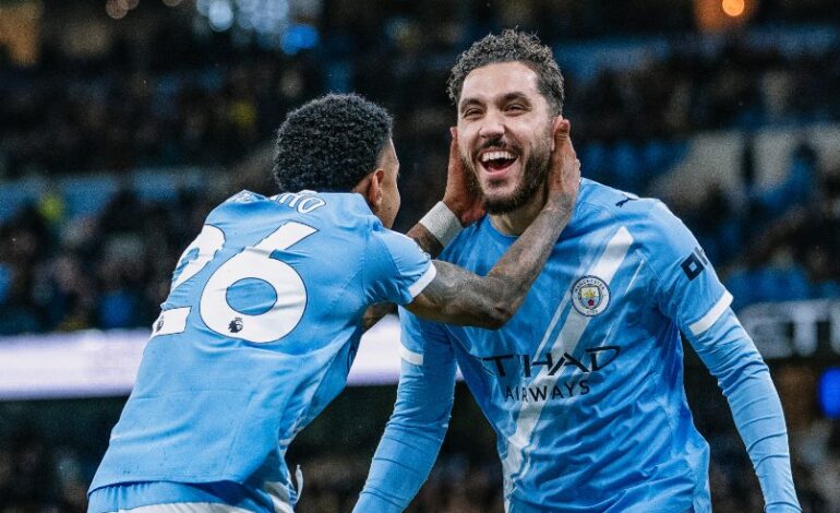 EL CITY DA PELEA: goleó de local al Crystal Palace