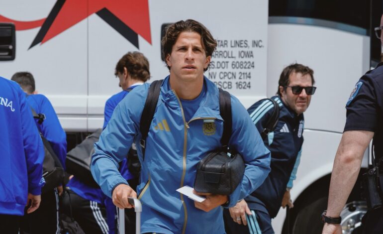 Inicia el SUEÑO MUNDIALISTA: la Selección Argentina llegó a la concentración en Kansas City