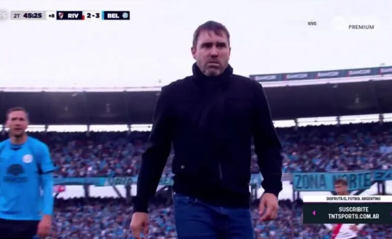 Coudet, EXPULSADO y SACADO contra Falcón Pérez: «Van tres veces que me cagan una final en esta cancha»
