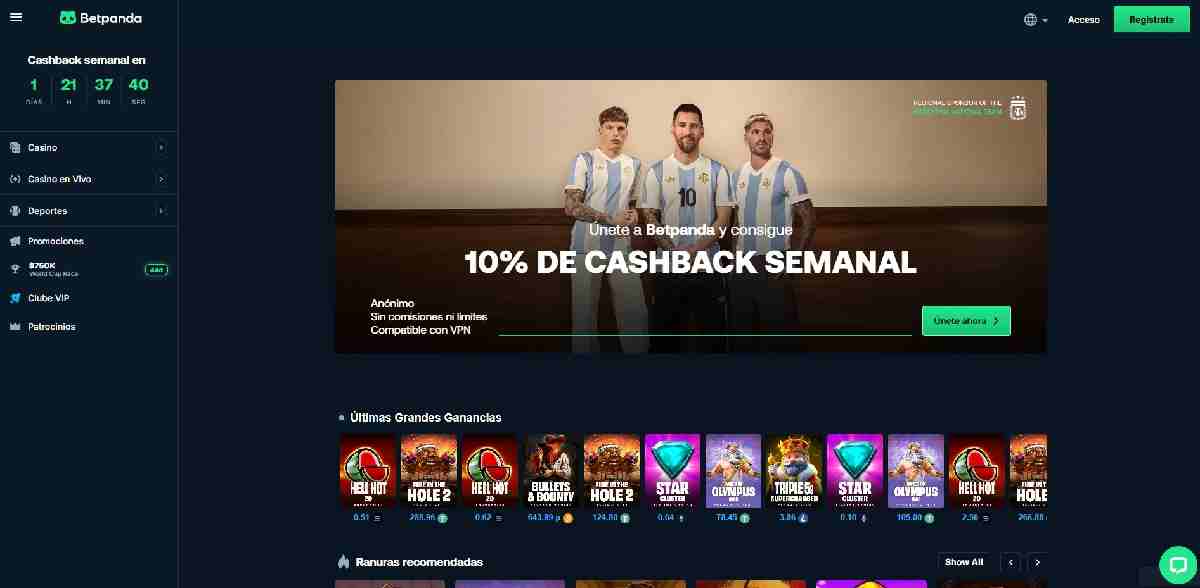Comparativa de casas de apuestas con bitcoin en Argentina - BetPanda